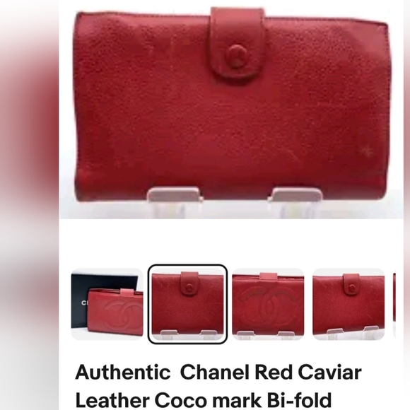 AUTHENTIC VENTAGE CHANEL WALLET 100%AUTHENTIC - Picture 7 of 12